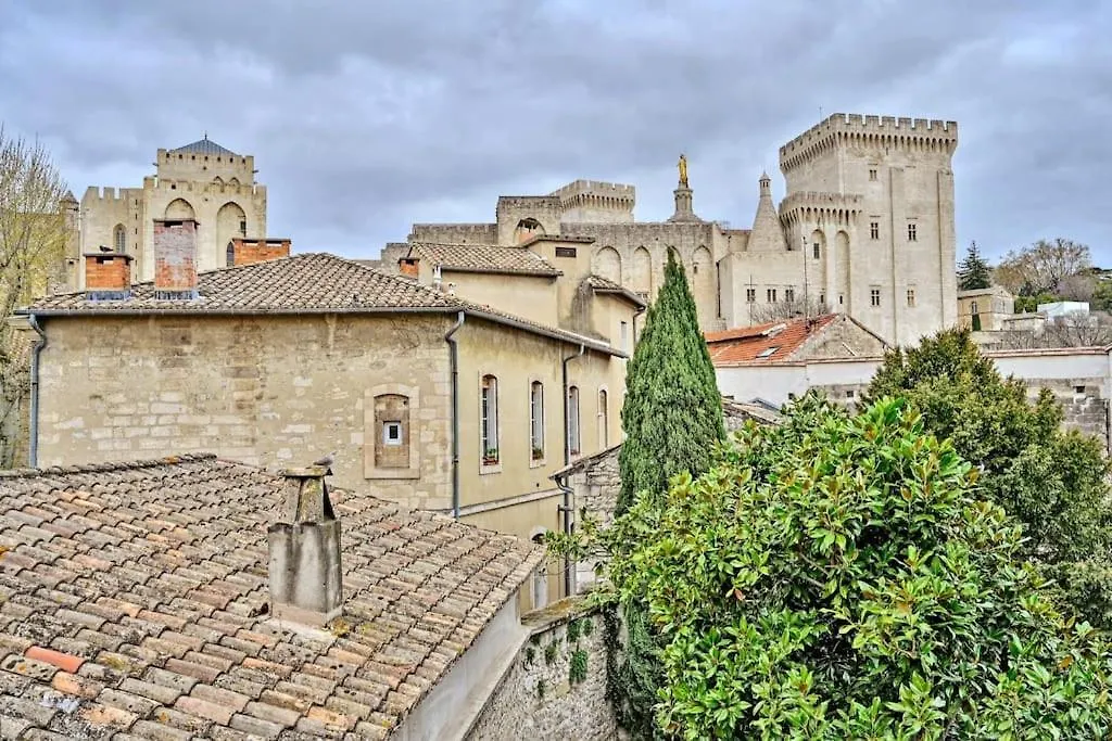 Apartmán La Bulle - Parking Gratuit En Souterrain - 2 Mins Du Palais Des Papes - Clim Ac - Wifi Avignon Francie